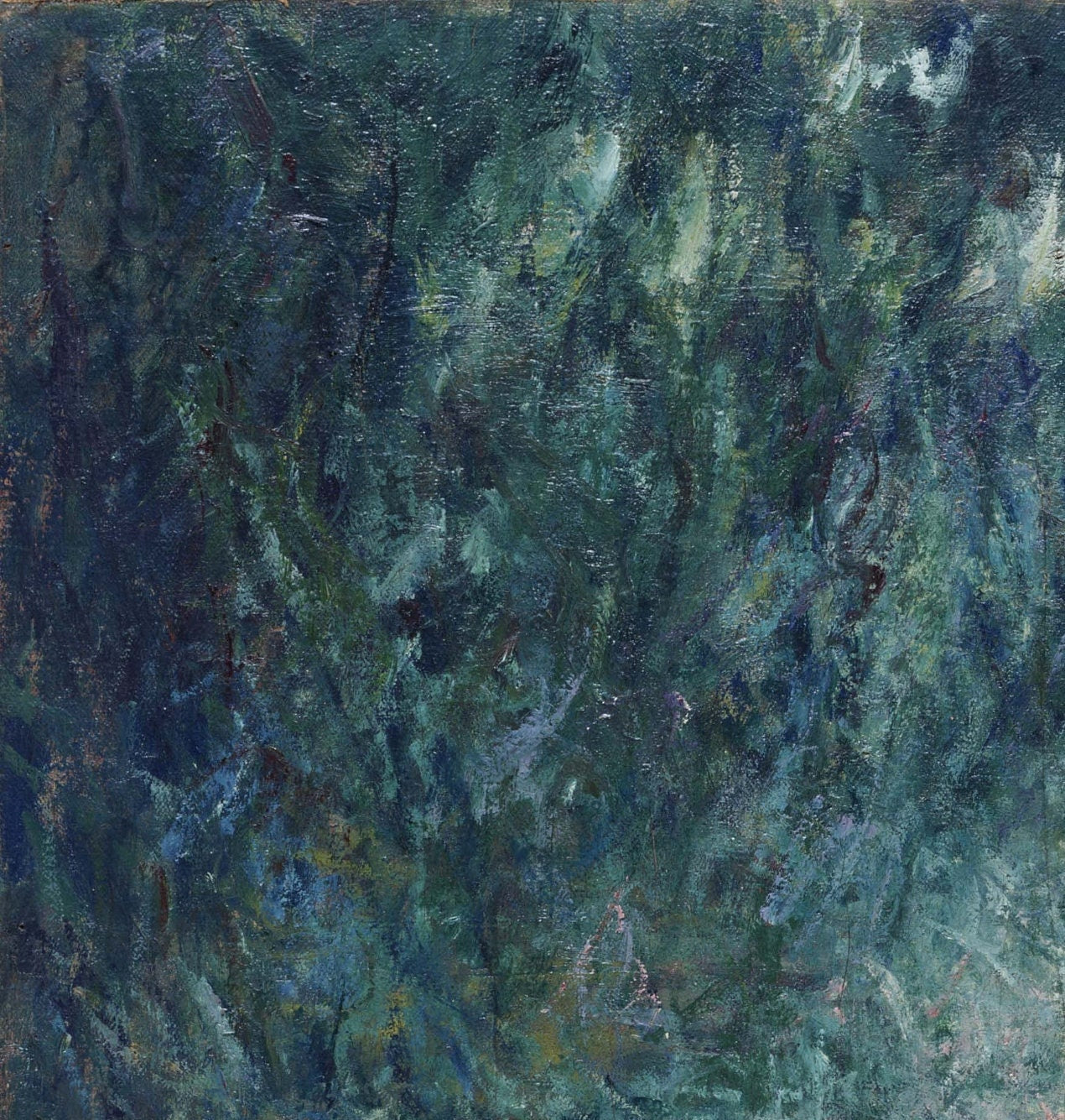 Monet's Morning on the Seine: 3D Textured Impressionist Print