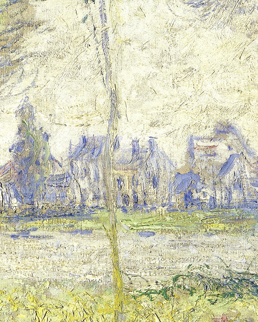 Claude Monet - Woman Under Willows: 3D Textured Print
