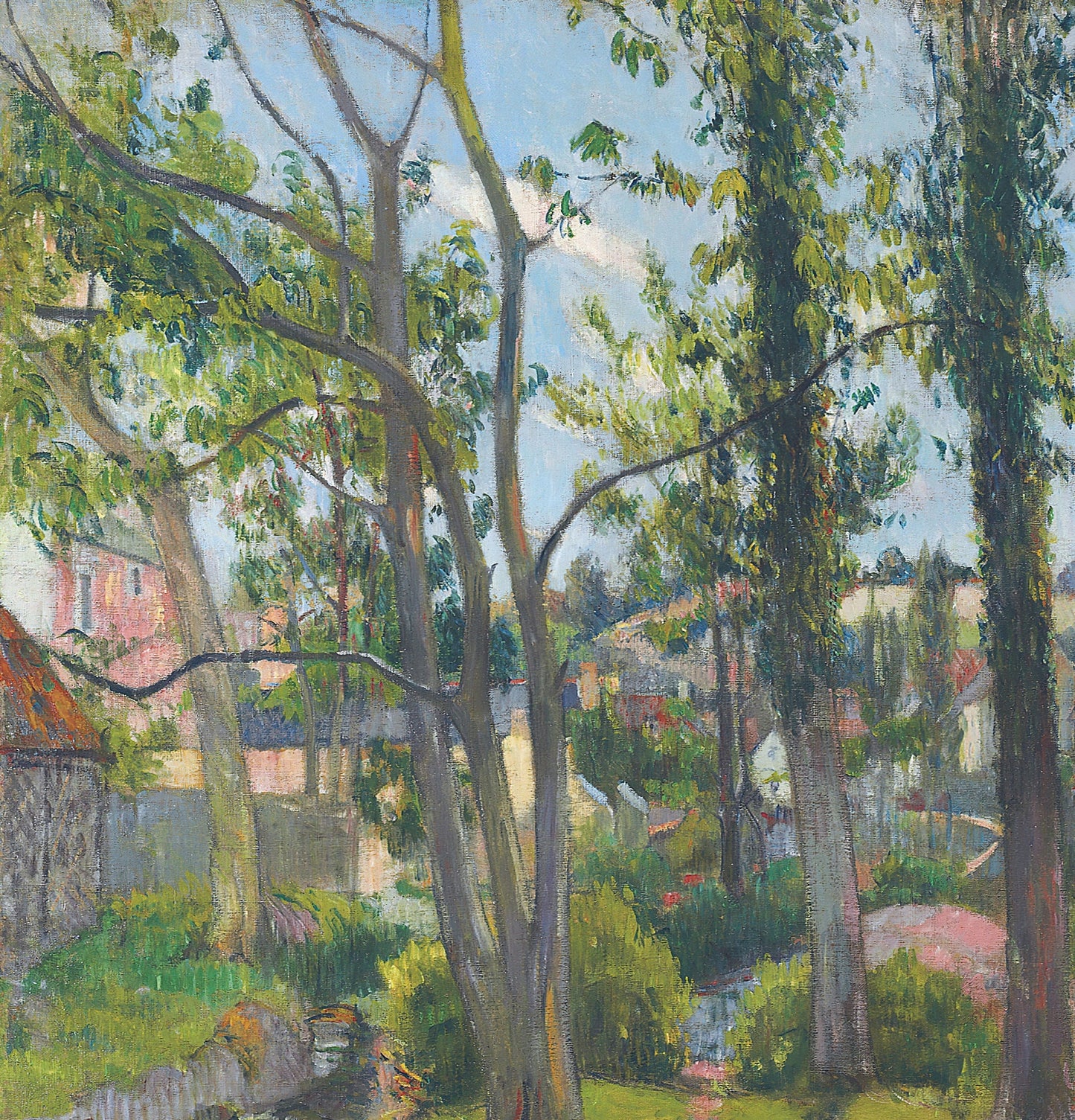 Gauguin 'Les Dindons, Pont-Aven' 3D Textured Print