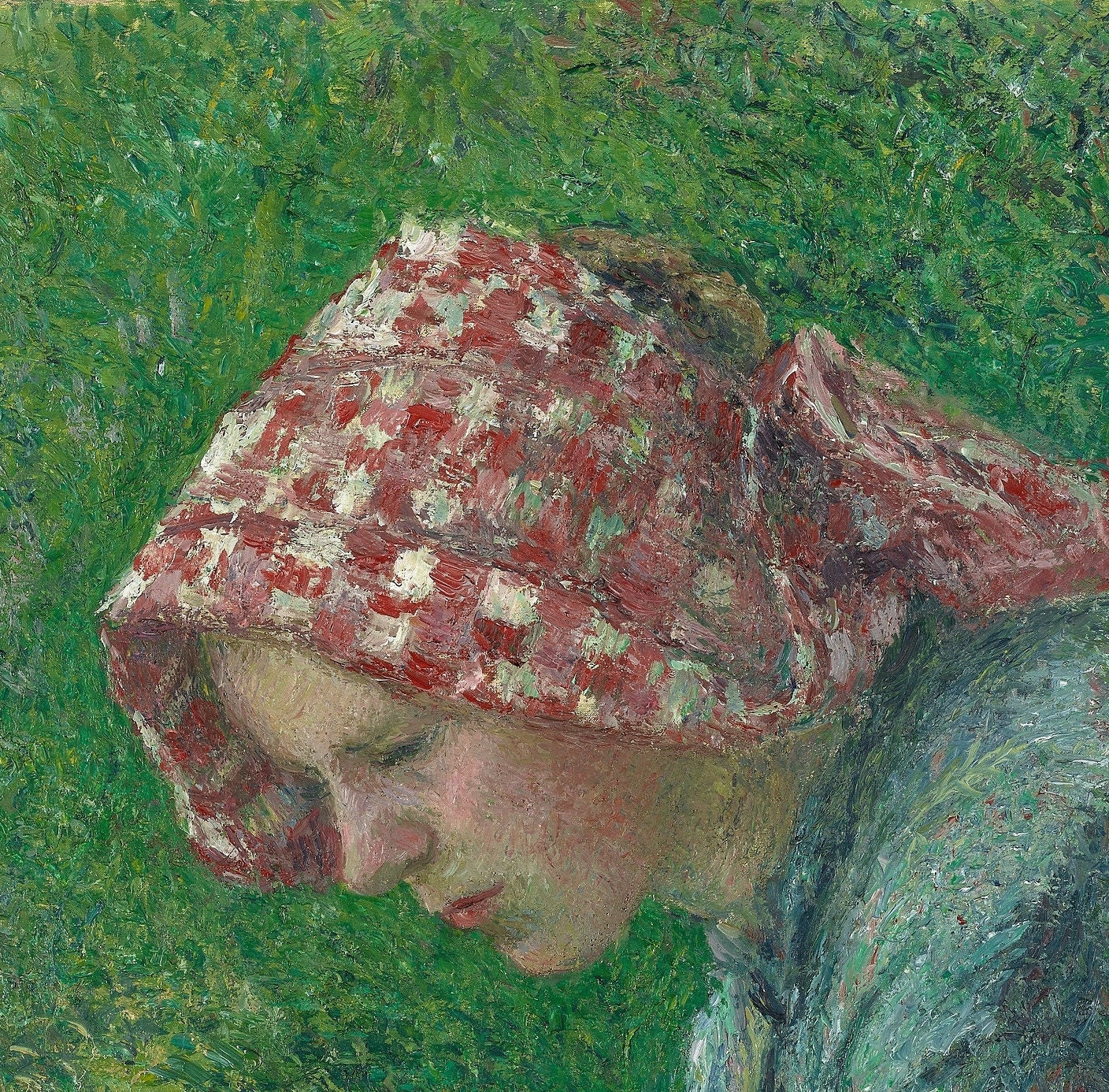 Camille Pissarro - Seated Peasant Woman - 3D Textured Print