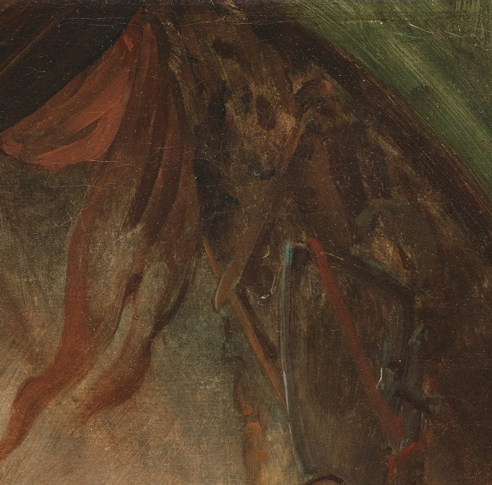 Ary Scheffer - The Last Communion of Saint Louis - 3D Textured Print