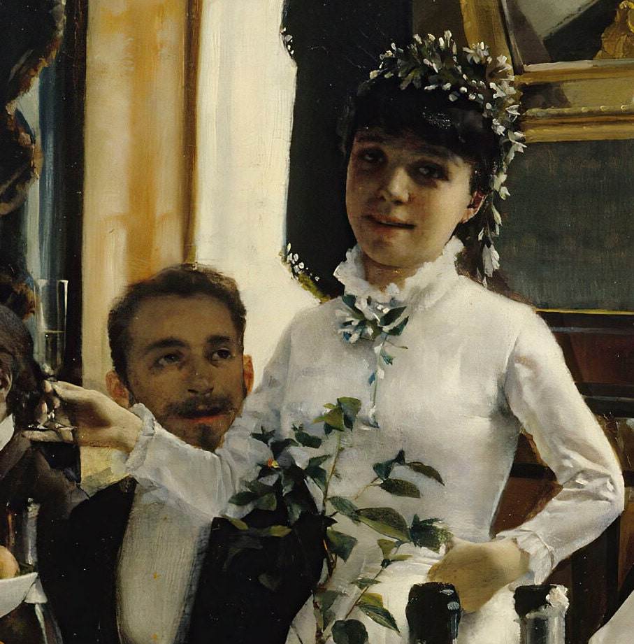 Gunnar Berndtson 'The Bride's Song' 3D Printed Painting