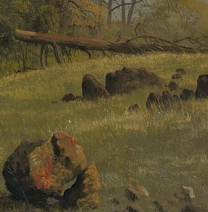Albert Bierstadt Rockland County Print: 3D Textured Oil Painting Reproduction