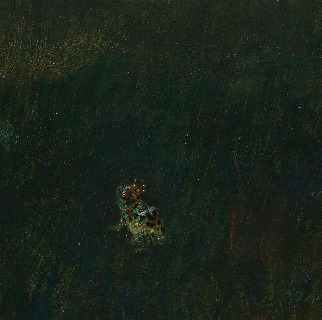 Franz Stuck 'Once Upon a Time' 3D Print: Textured Oil Painting Reproduction
