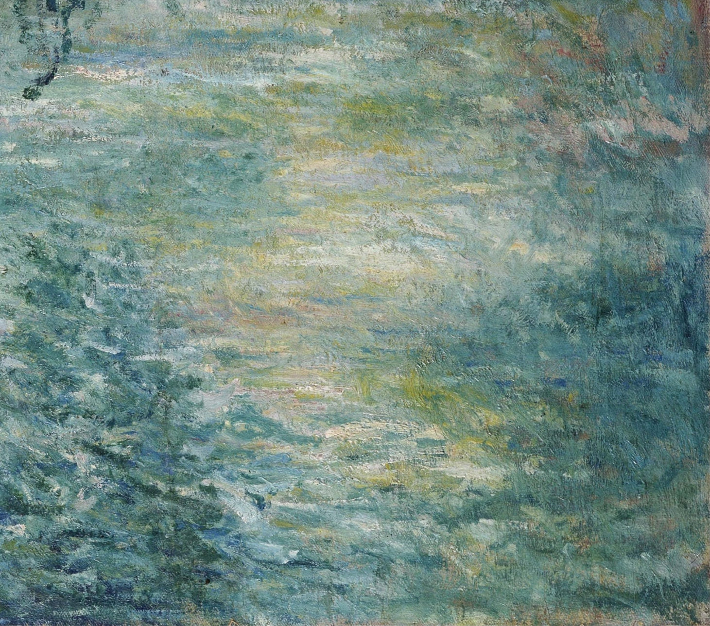 Morning on the Seine by Cloude Monet,3d Printed with texture and brush strokes looks like original oil painting.