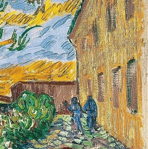 The Garden of Saint Paul Hospital by Van Gogh, 3d Printed with texture and brush strokes looks like original oil painting