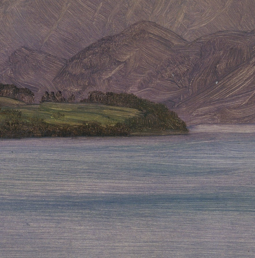 Alaskan Coast Range Print: Albert Bierstadt 3D Textured Oil Painting