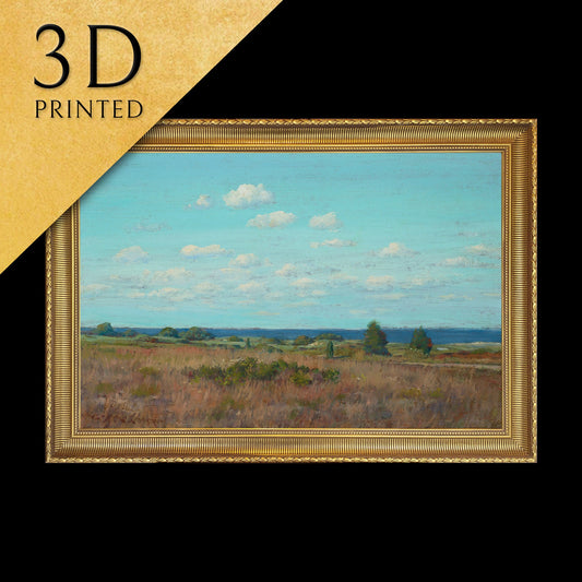 Autumn - by William Merritt,3d Printed with texture and brush strokes looks like original oil-painting, code:812