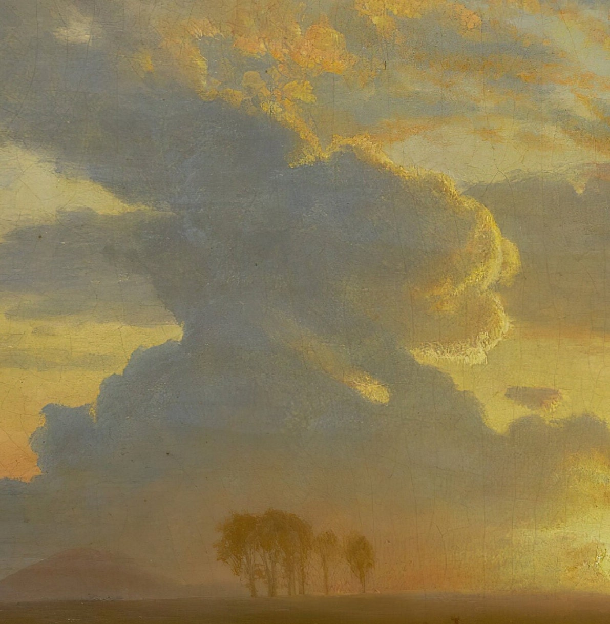 Estes Park, Colorado - by Albert Bierstadt,3d Printed with texture and brush strokes looks like original oil painting.