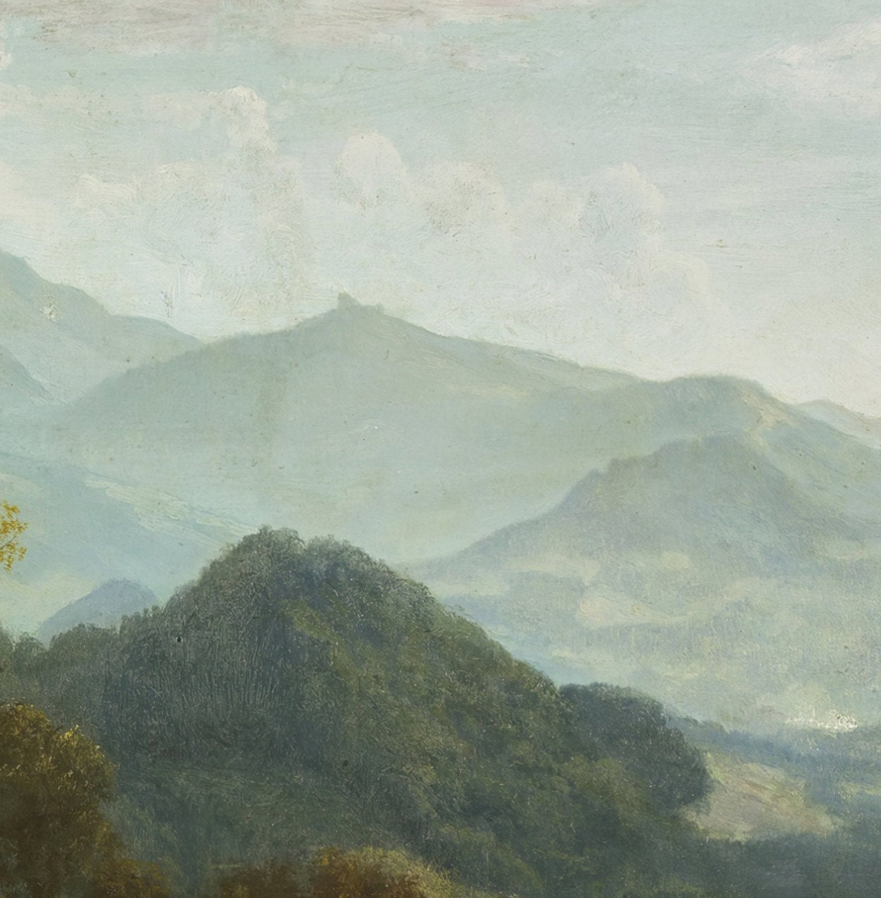 Albert Bierstadt - Lucerne, Switzerland - 3D Textured Print