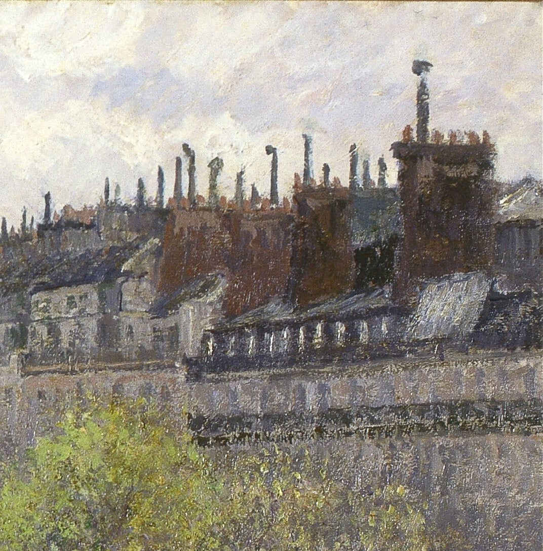 Boulevard Montmartre, Spring - by Camille Pisarro, 3d Printed with texture and brush strokes looks like original oil painting.