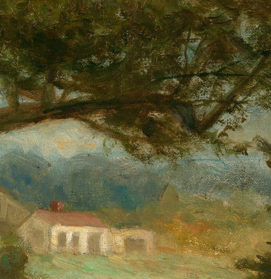 Edward Mitchell Bannister 'Homeward' 3D Textured Art Print