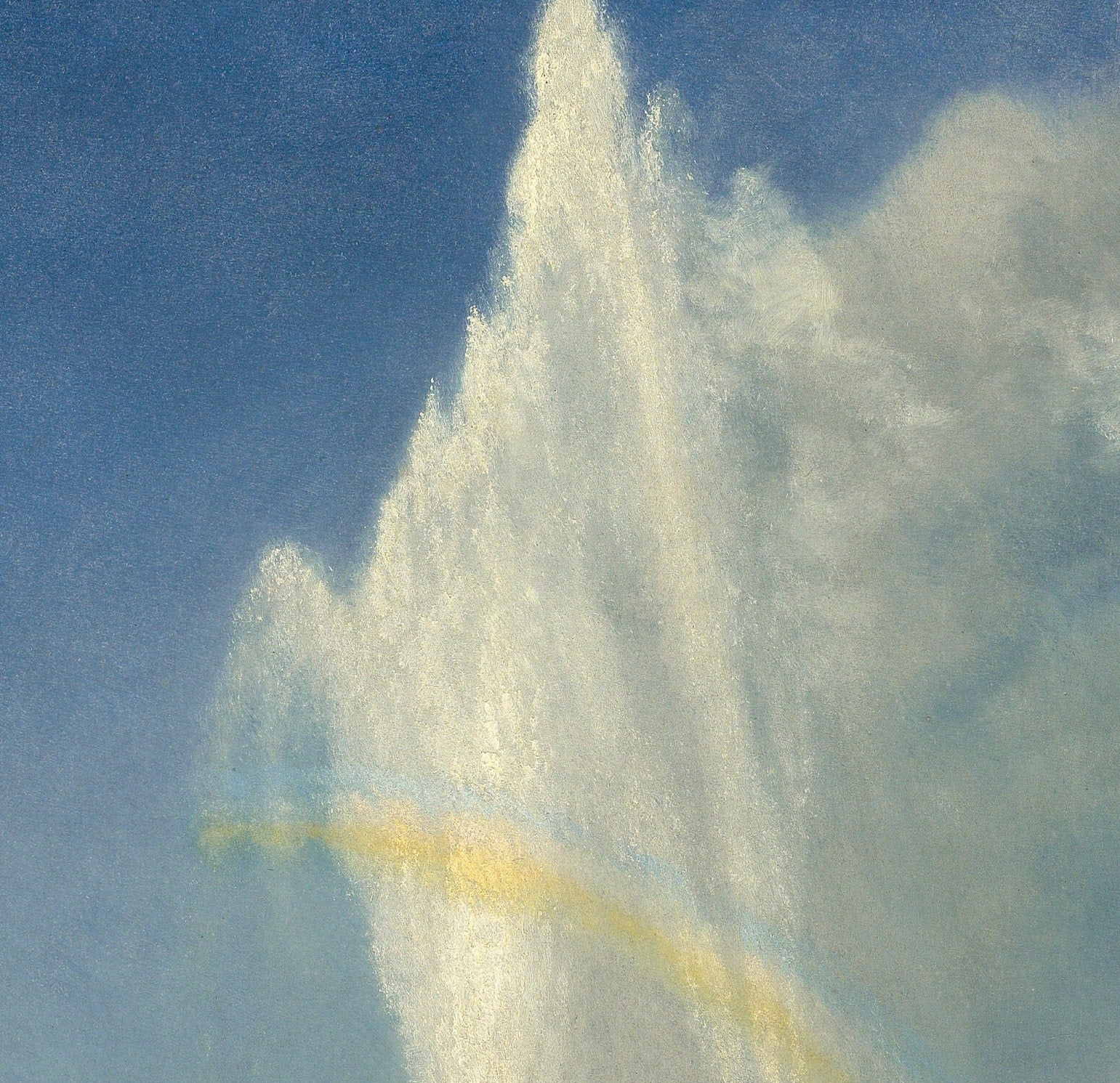 Old Faithful by Albert Bierstadt, 3d Printed with texture and brush strokes looks like original oil painting