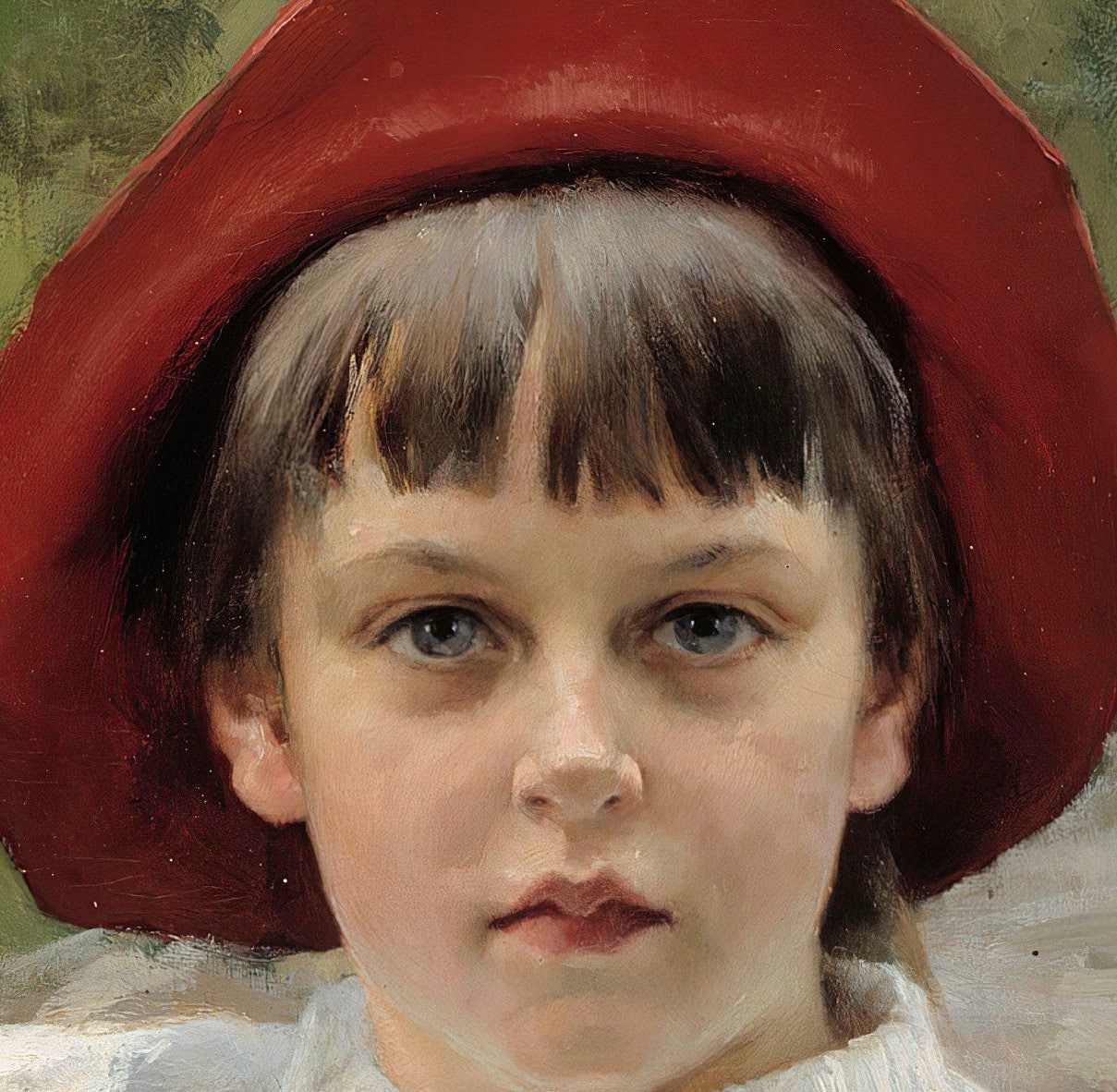 Berta Edelfelt 3D Print: Albert Edelfelt Portrait, Textured Art