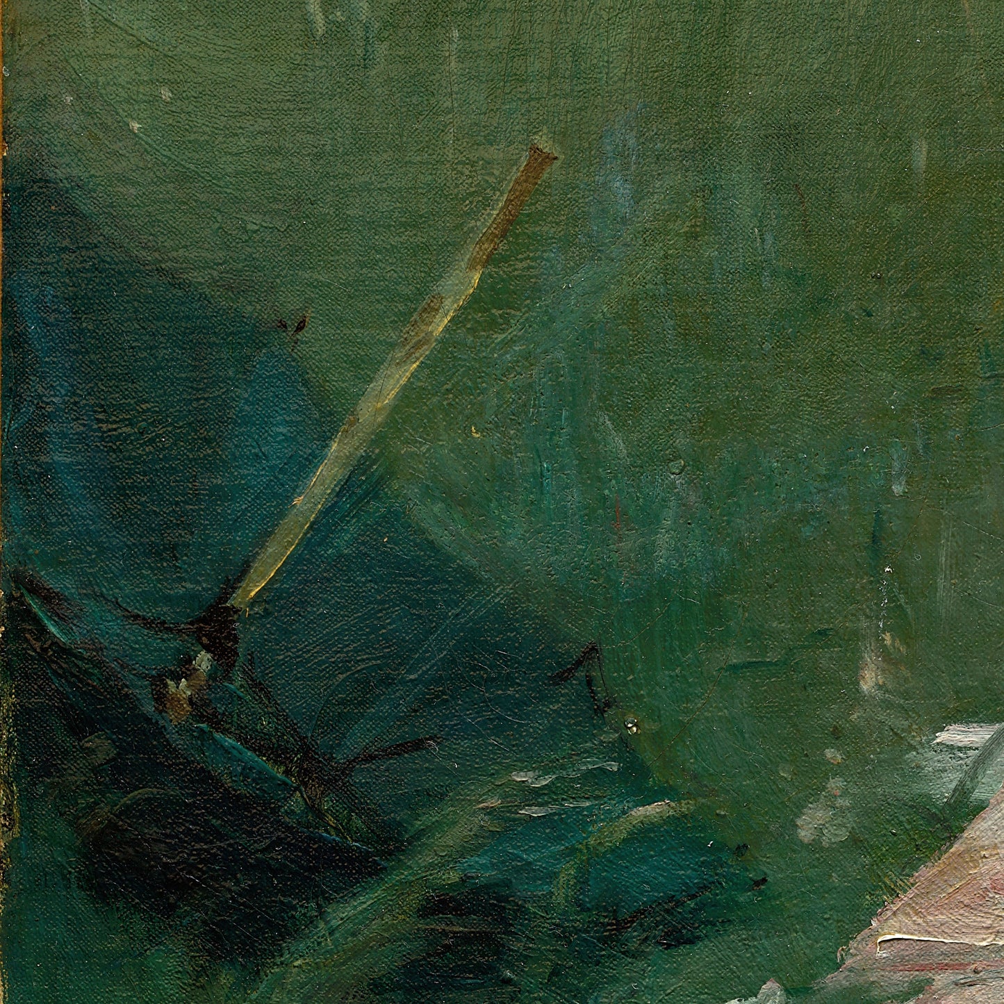 Berthe Morisot 'Reading' 3D Print: Textured Oil Painting Reproduction