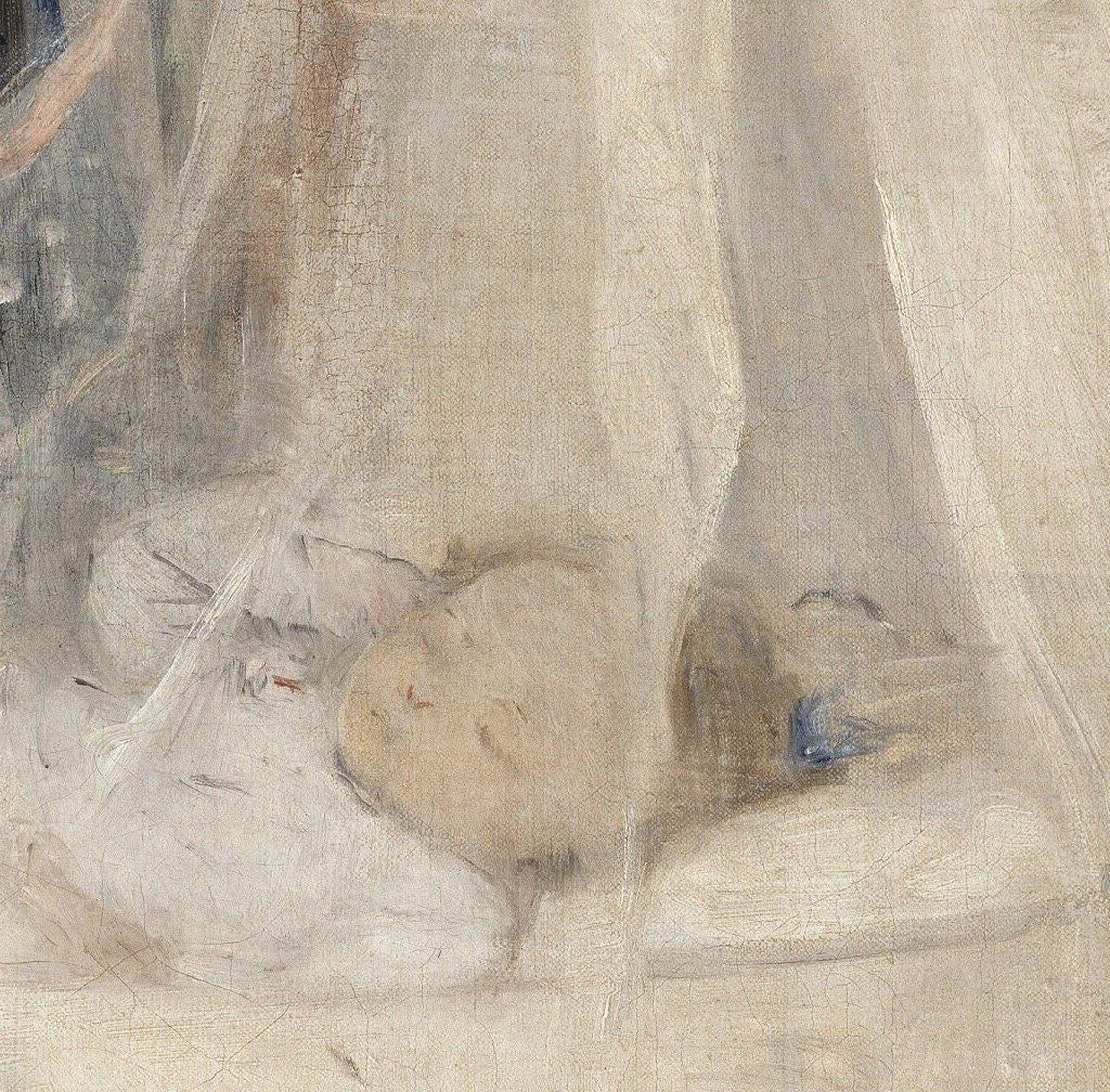 Berthe Morisot - The Cradle - 3D Textured Print