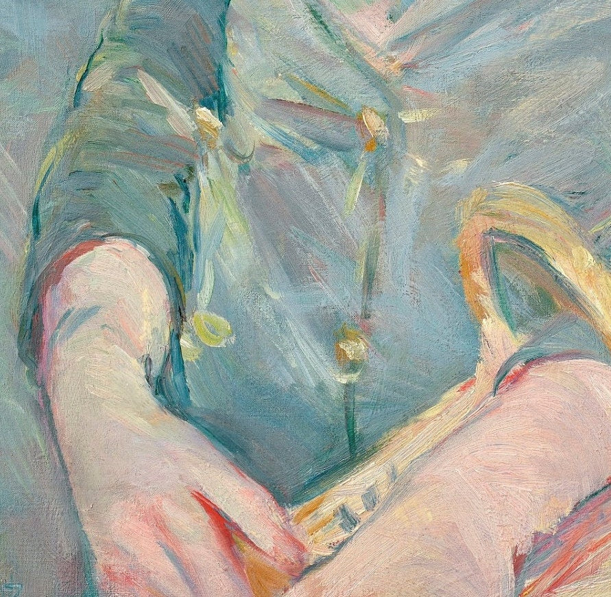 Berthe Morisot: Girl with Basket, Textured 3D Print