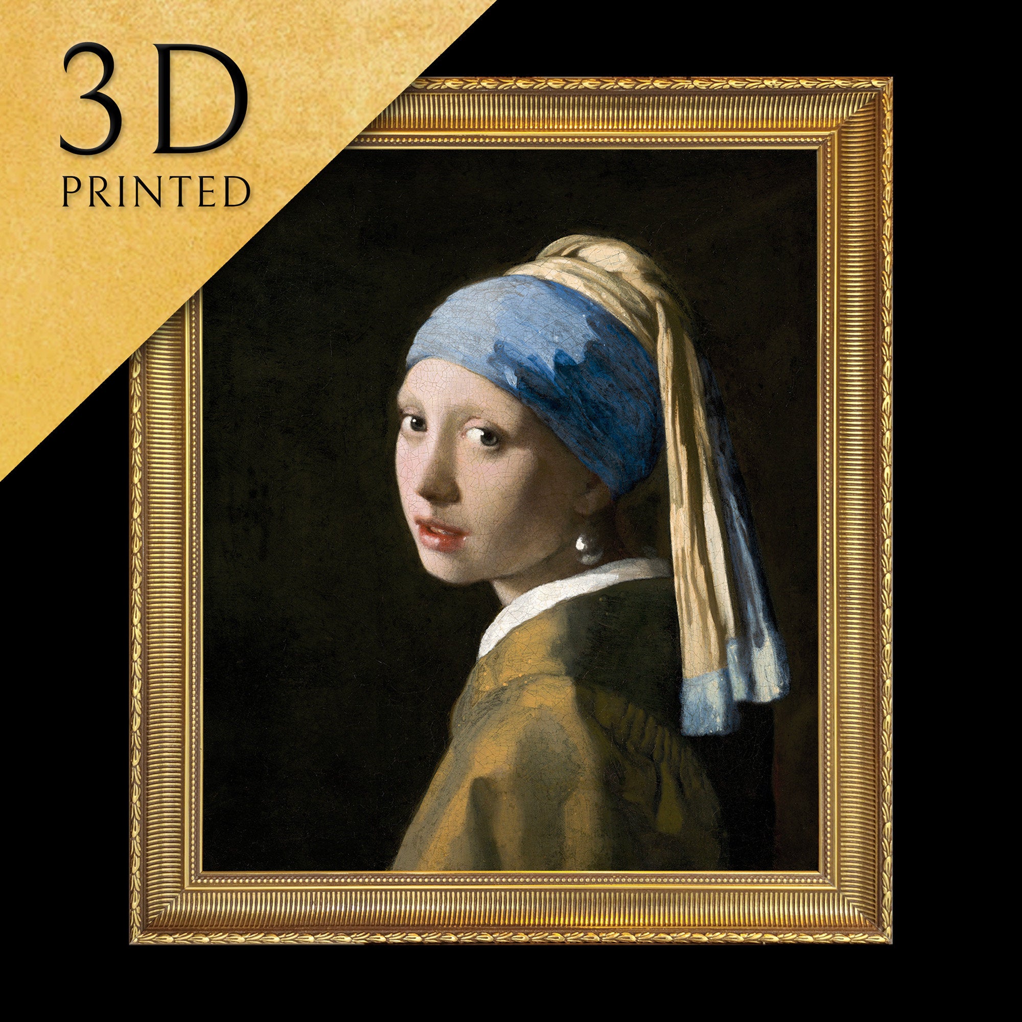 The Girl with the Pearl Earring retailer - Johannes Vermeer (Framed Canvas Print)