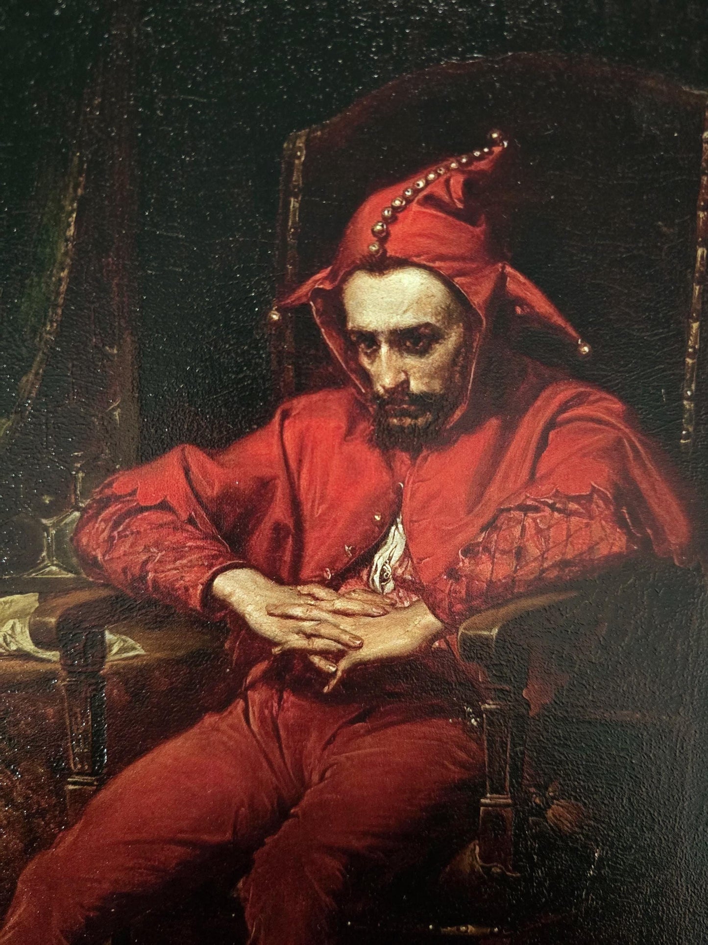 Stańczyk by Jan Matejko: 3D Textured Art Print