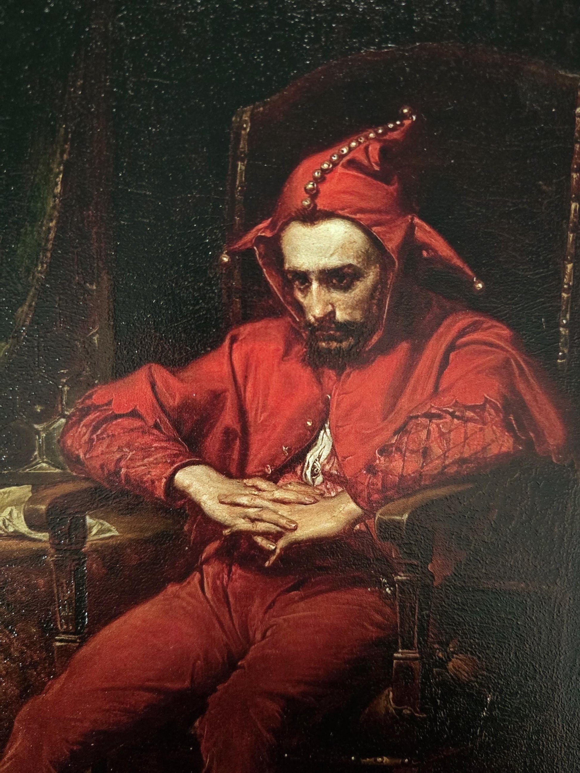 Stańczyk by Jan Matejko: 3D Textured Art Print