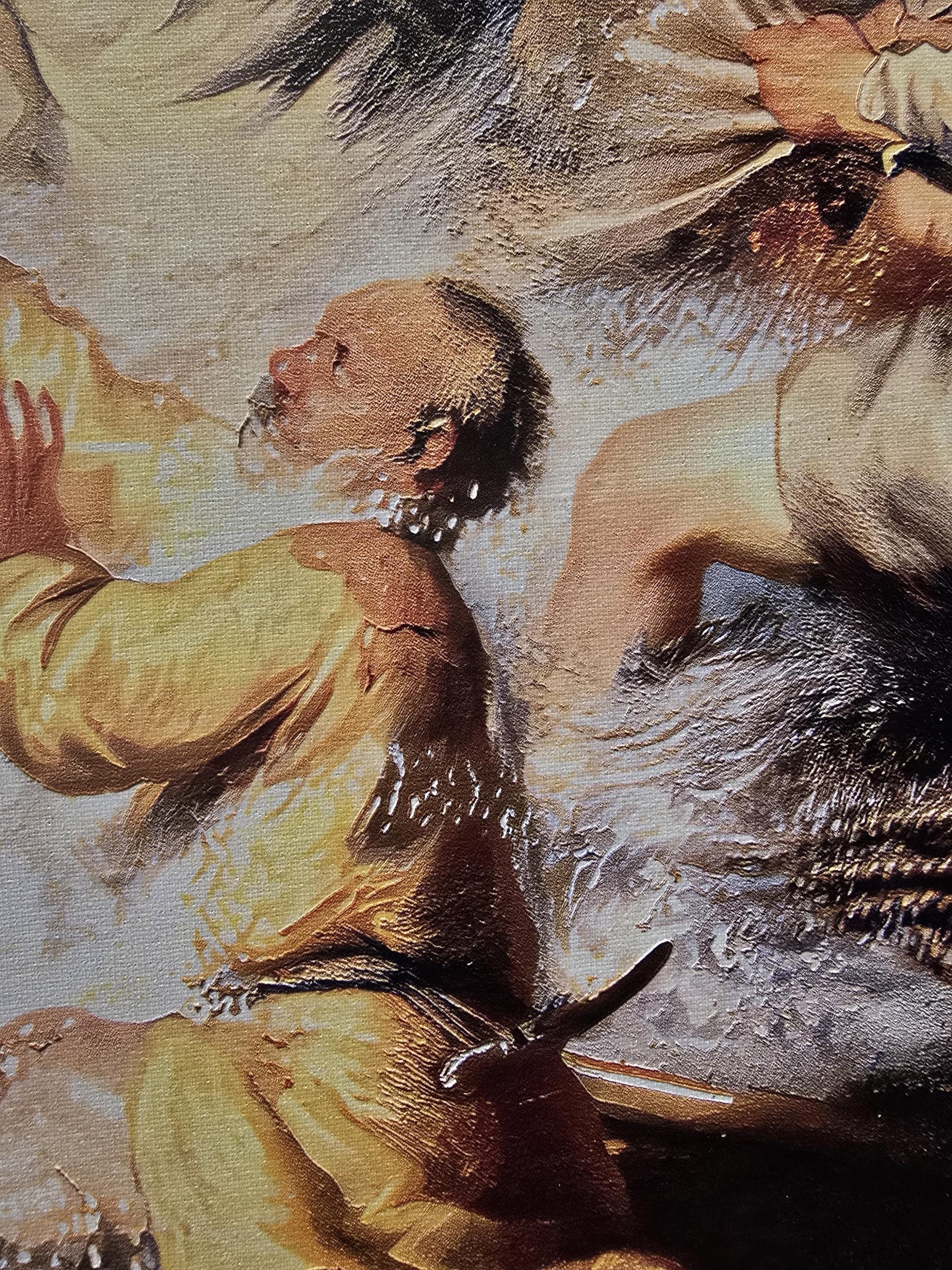 Rembrandt: The Storm on the Sea of Galilee - 3D Textured Print