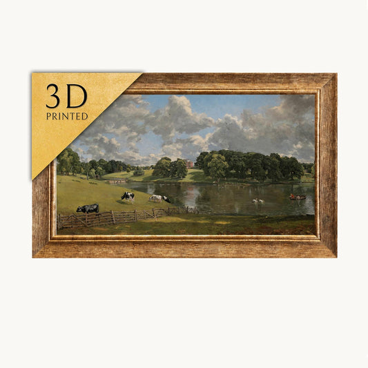 John Constable "Wivenhoe Park, Essex" 3D Texture Print