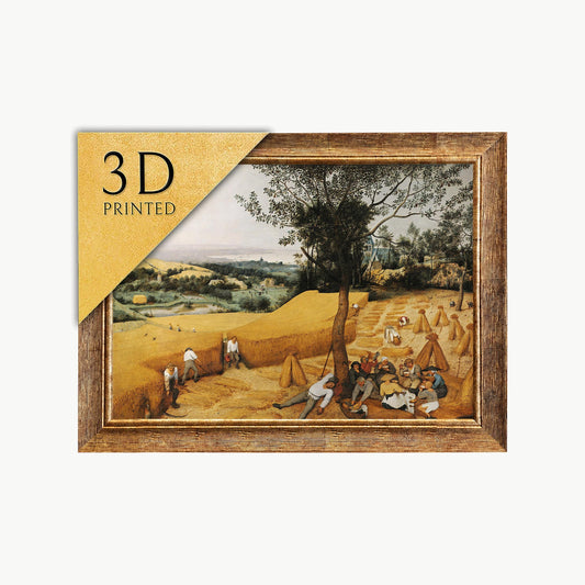 The Harvesters by Brueghel: 3D Textured Oil Painting Reproduction