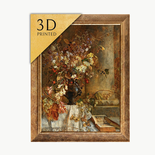 Indian Summer by Maria Egner: Textured 3D Printed Oil Painting