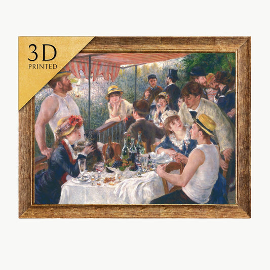 Renoir - Luncheon of the Boating Party - 3D Textured Print