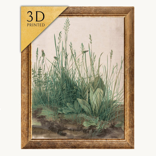 Albrecht Dürer 'Large Piece of Turf' 3D Textured Print