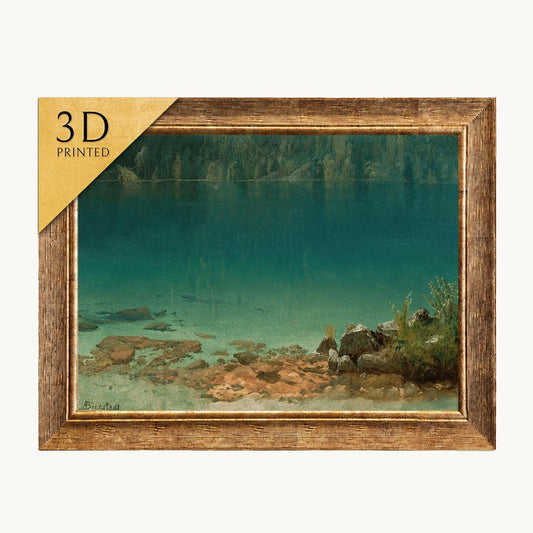 Lake Lucerne by Bierstadt: 3D Textured Print