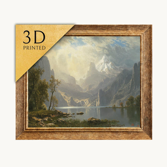 Albert Bierstadt 'In the Sierras' 3D Textured Print