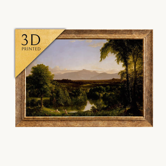Thomas Cole - View on the Catskill: 3D Textured Art Print