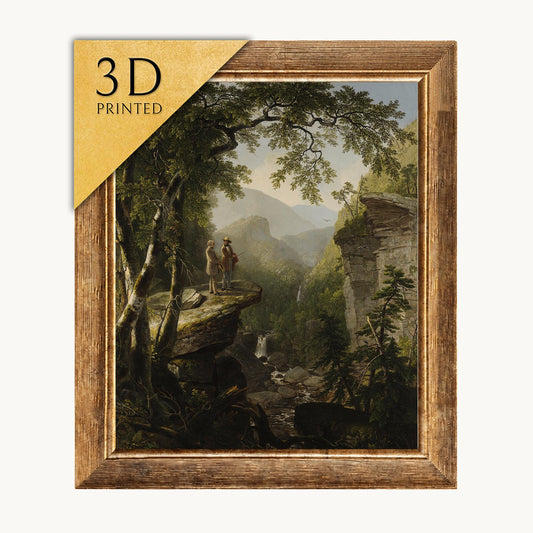 Kindred Spirits 3D Print by Asher Brown Duran: Textured Oil Painting Replica