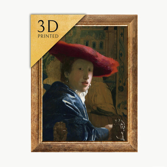 Girl with a Red Hat: 3D Printed Vermeer Replica