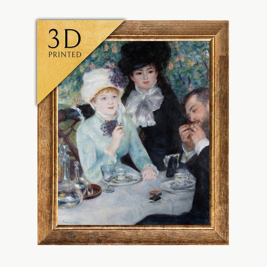 Renoir - After the Luncheon - 3D Textured Print