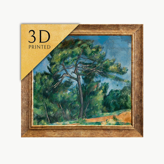 Cezanne 'The Pienne' 3D Textured Print