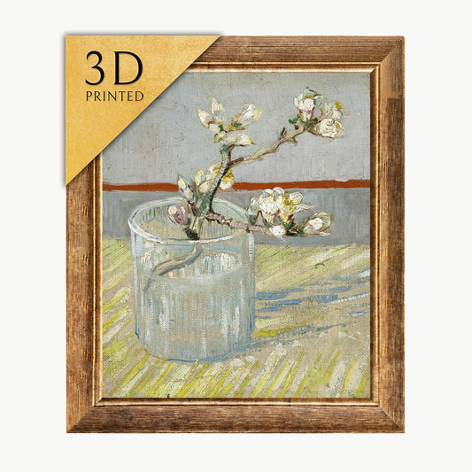 Van Gogh Almond Blossom Print: 3D Textured Oil Painting Reproduction