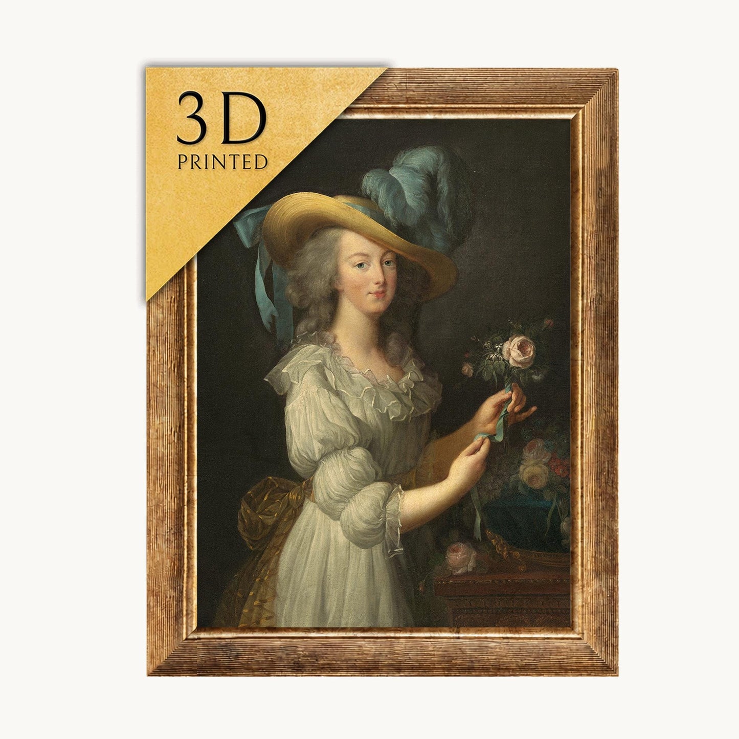 Marie Antoinette 3D Print by Elisabeth Vigee Le Brun