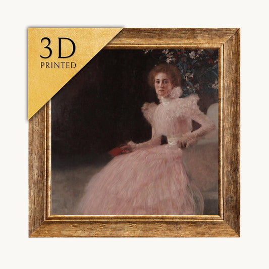 Sonja Knips by Klimt: 3D Textured Art Reproduction