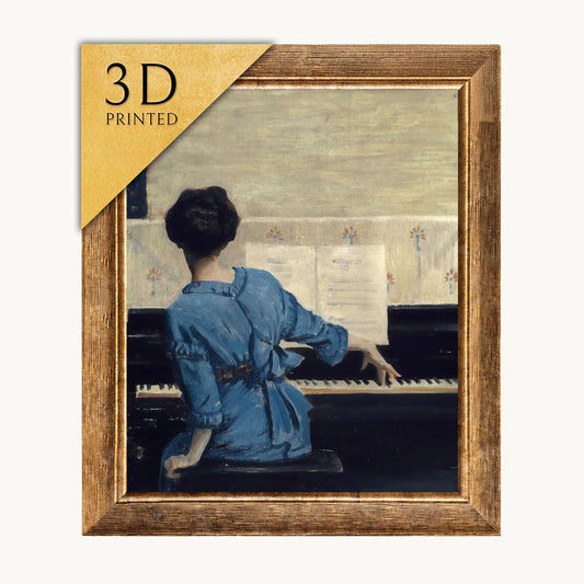 William Merritt Chase Print: The Keynote, 3D Textured Art