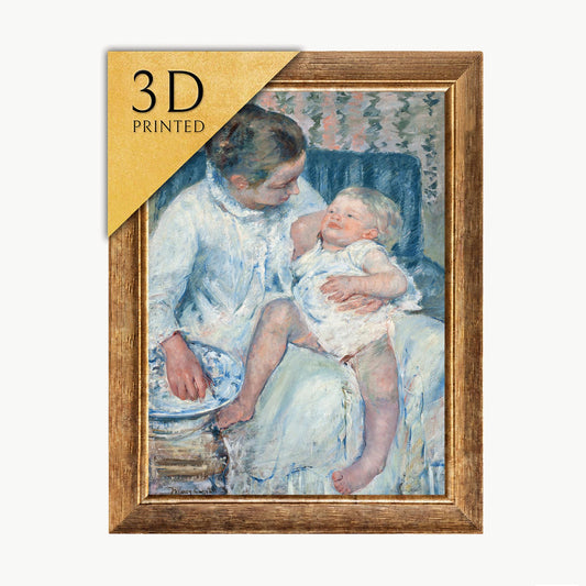 Mary Cassatt Print: Mother and Child, 3D Textured Art