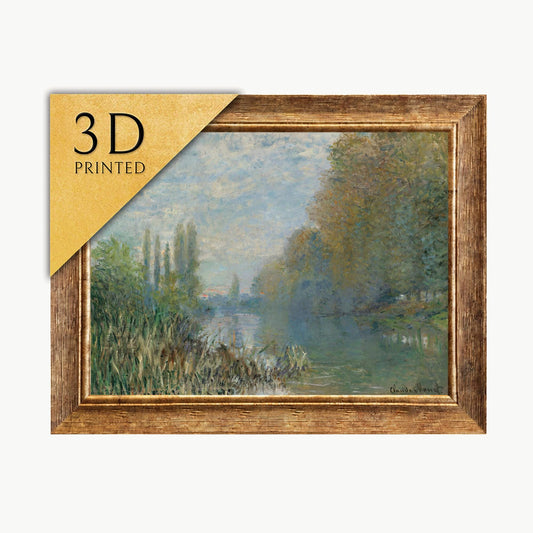Claude Monet - Banks of the Seine in Autumn - 3D Printed Art