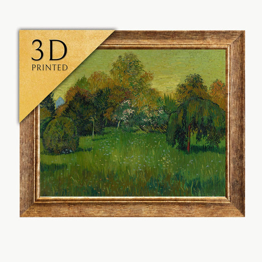Van Gogh: The Poet’s Garden - 3D Textured Print