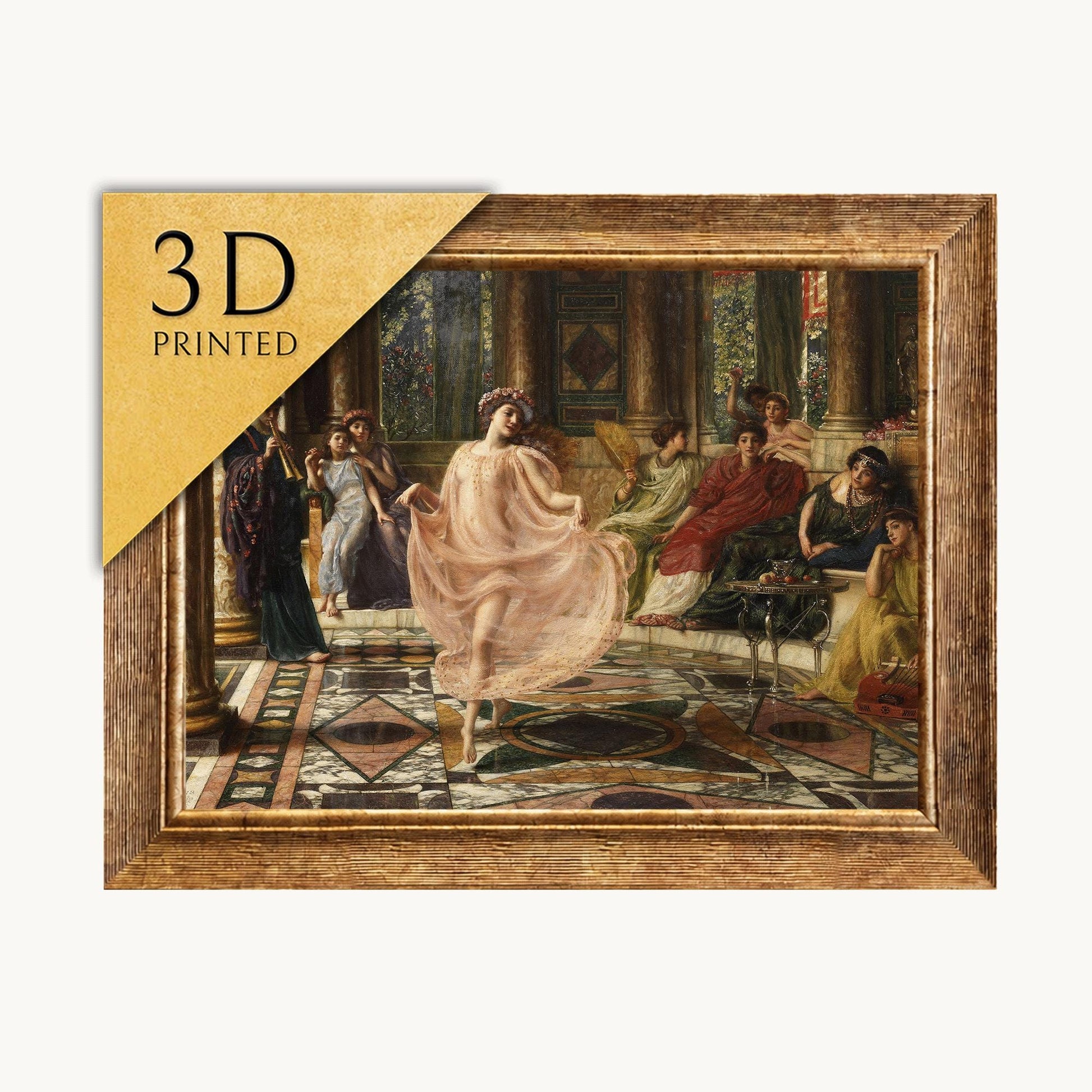 The Lonian Dance by Poynter: 3D Textured Art Reproduction