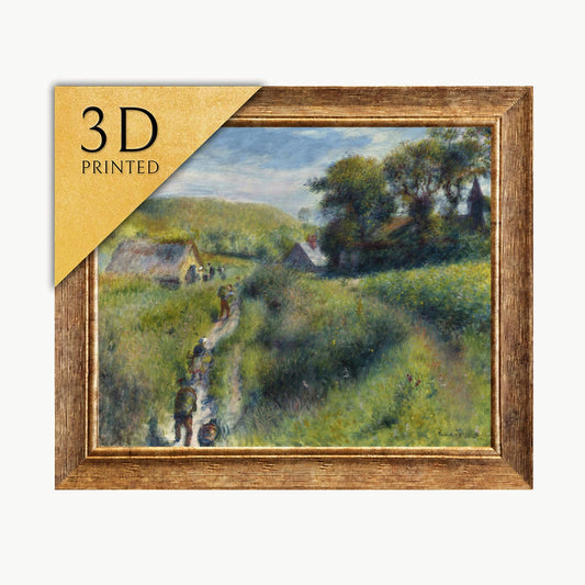 Renoir - The Mussel Harvest - 3D Textured Print