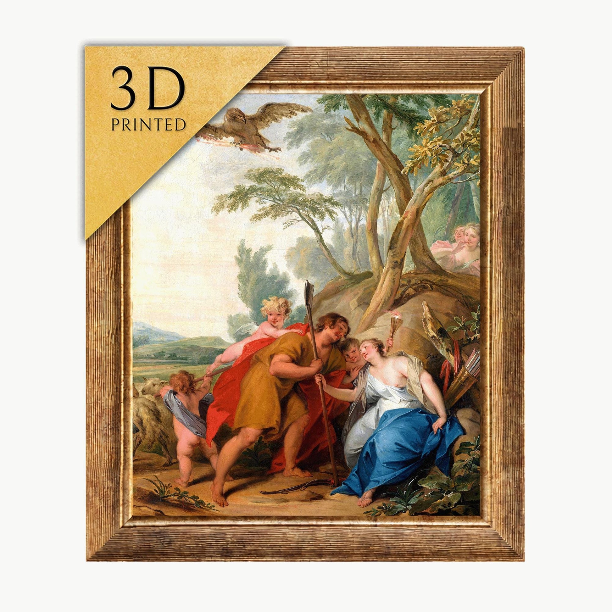 The Goddess of Memory 3D Print by Jacob de Wit