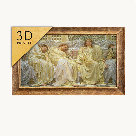 Dreamers by Albert Joseph Moore: 3D Textured Art Print
