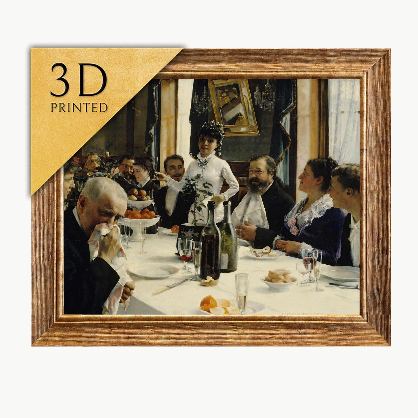 Gunnar Berndtson 'The Bride's Song' 3D Printed Painting