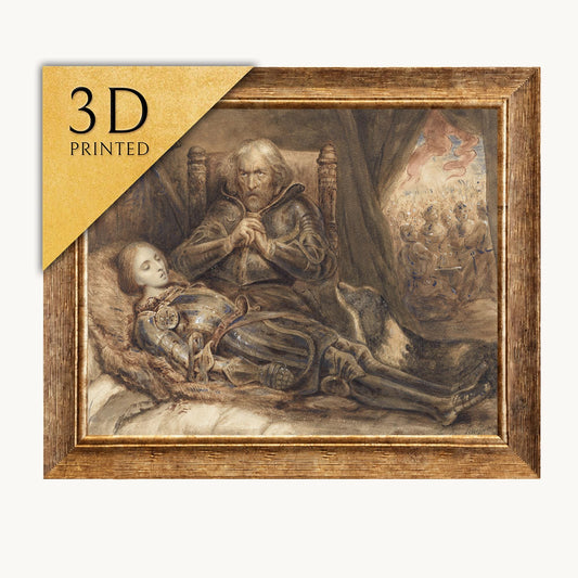 Eberhard von Württenberg Mourning Son: Ary Scheffer 3D Print